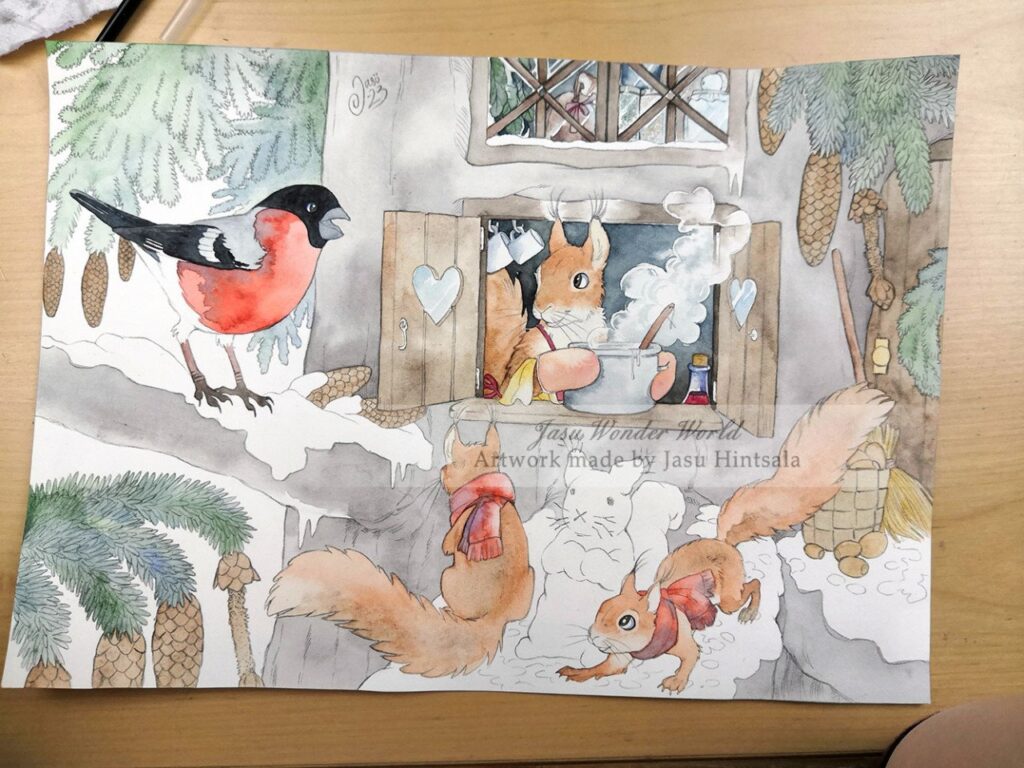 JWW 2024 Calendar - All the Squirrels
