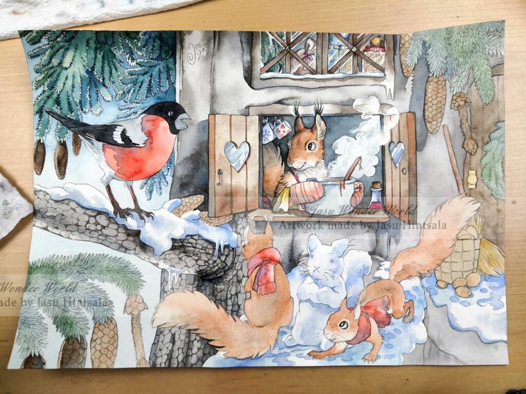 JWW 2024 Calendar - All the Squirrels
