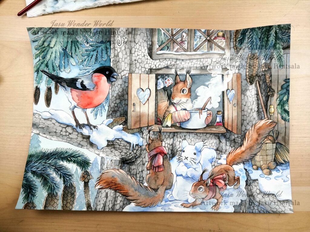 JWW 2024 Calendar - All the Squirrels