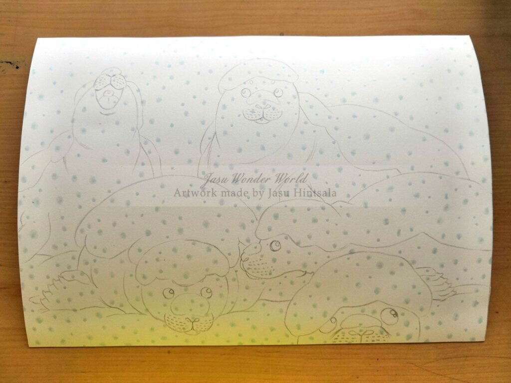 All the Seals! - 2025 Calendar illustrations