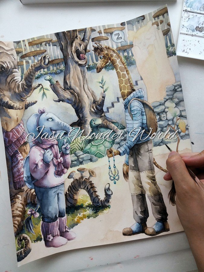 The Final Portion of Sebastian Illustrations