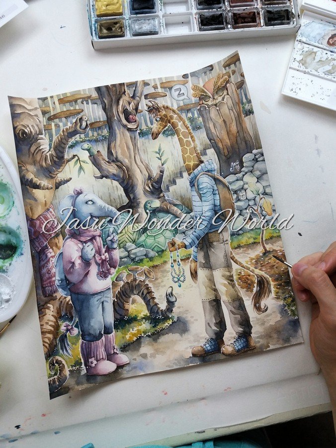 The Final Portion of Sebastian Illustrations