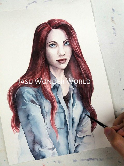 I needed to paint this commission three times to be satisfied...