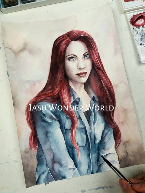 I needed to paint this commission three times to be satisfied...