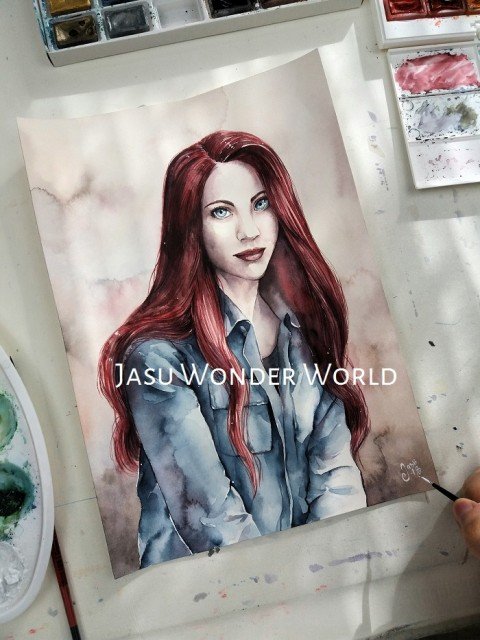 I needed to paint this commission three times to be satisfied...