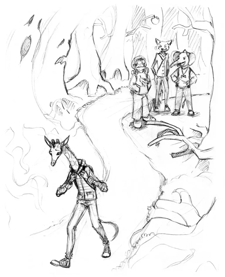 Sketch 14 - Book Illustrations