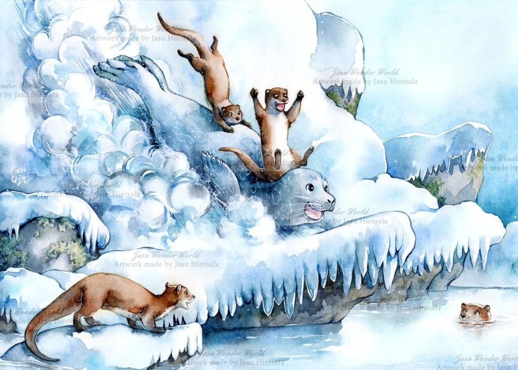 All the Seals! - 2025 Calendar illustrations