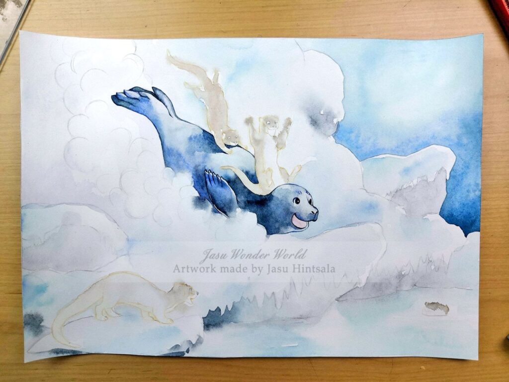 All the Seals! - 2025 Calendar illustrations