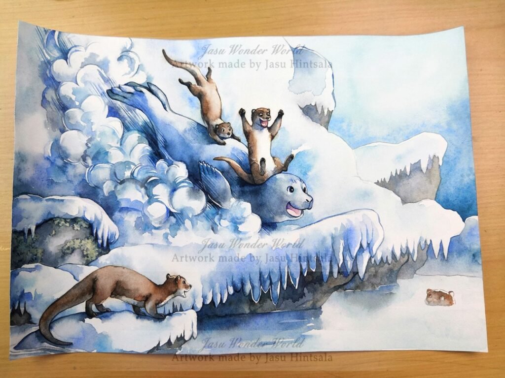 All the Seals! - 2025 Calendar illustrations