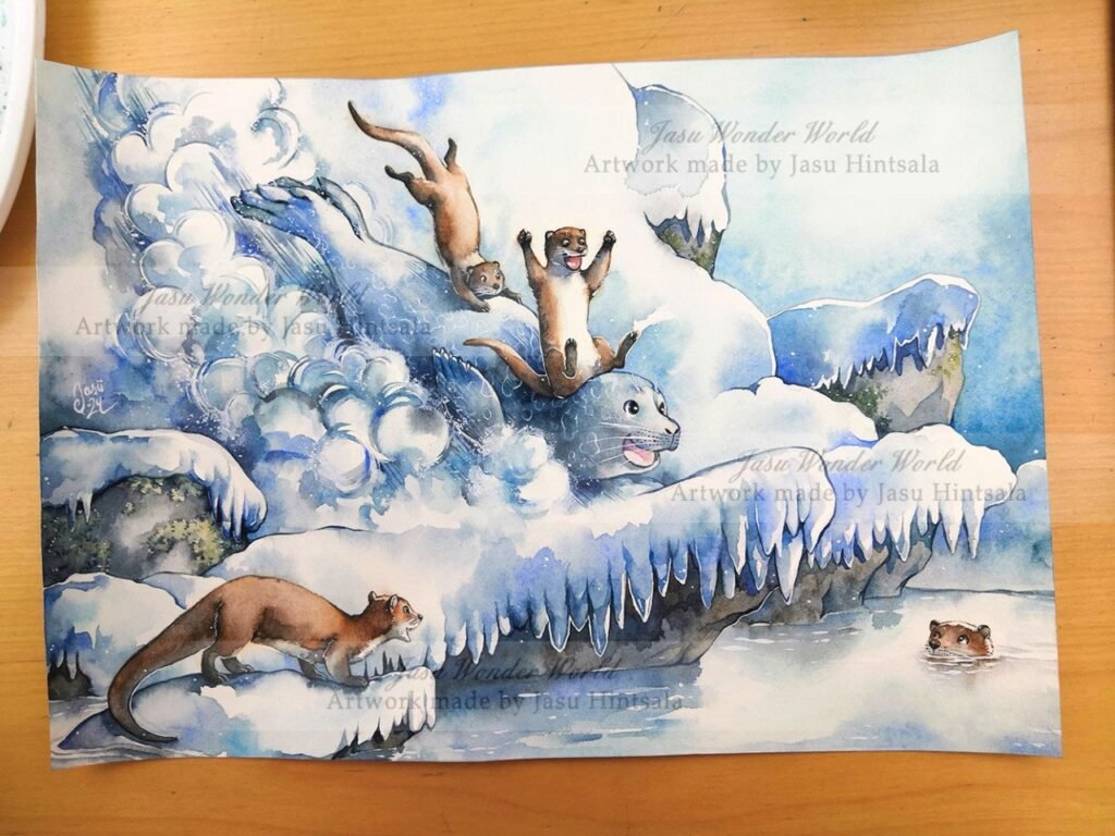 All the Seals! - 2025 Calendar illustrations