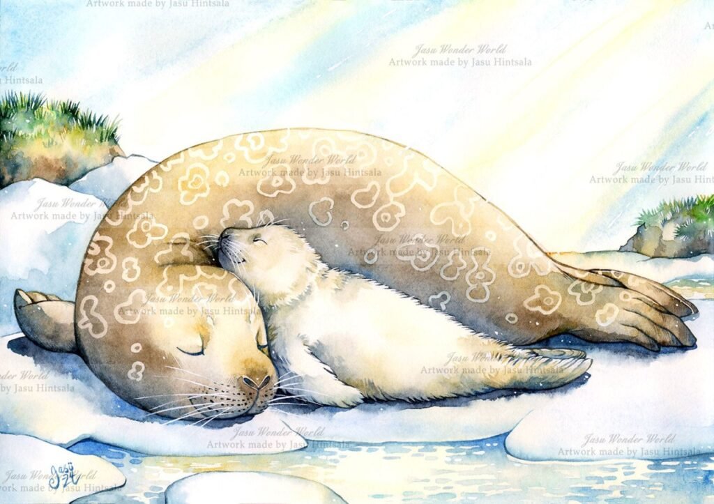 All the Seals! - 2025 Calendar illustrations