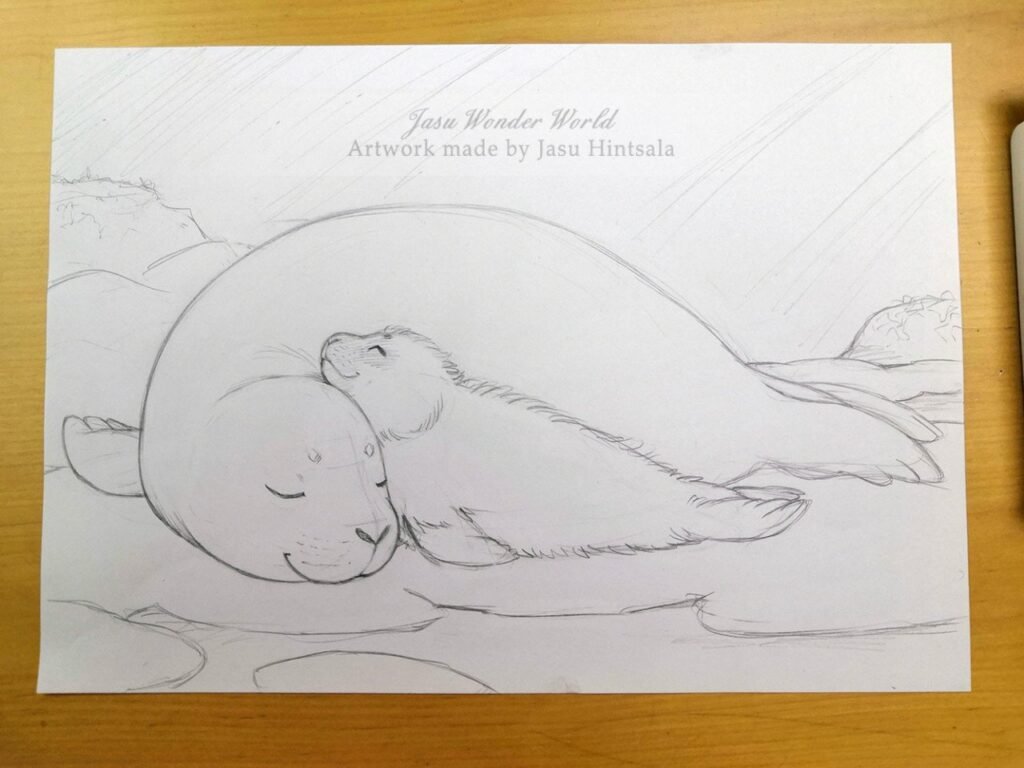 All the Seals! - 2025 Calendar illustrations