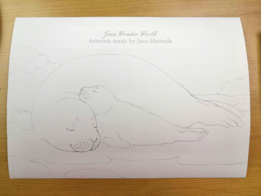 All the Seals! - 2025 Calendar illustrations