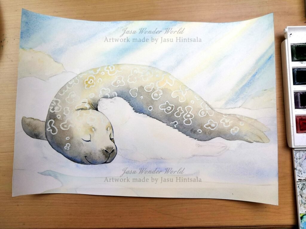 All the Seals! - 2025 Calendar illustrations