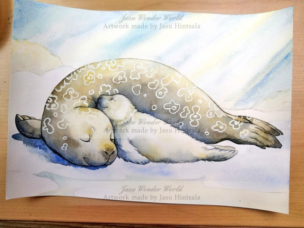All the Seals! - 2025 Calendar illustrations