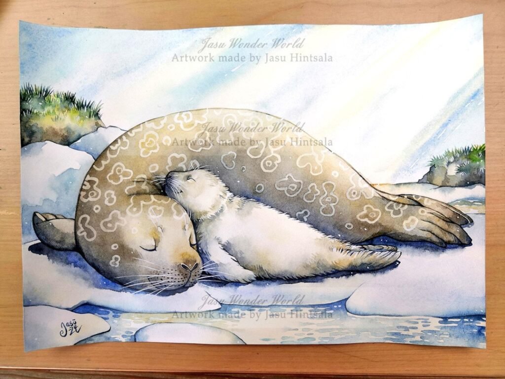 All the Seals! - 2025 Calendar illustrations