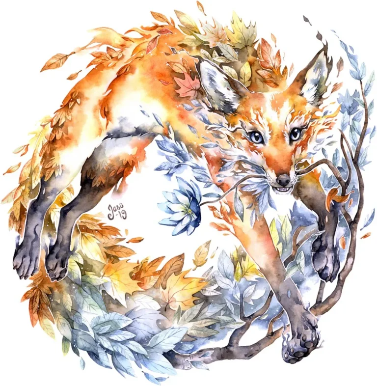 Foliage Fox - Original Artworks