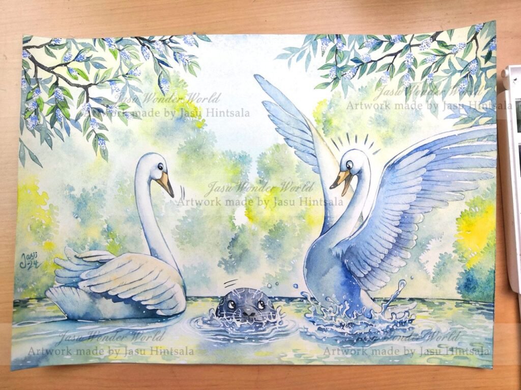 All the Seals! - 2025 Calendar illustrations