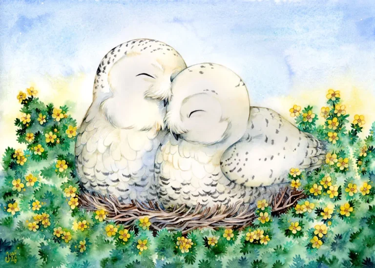 4 April - Calendar Illustrations