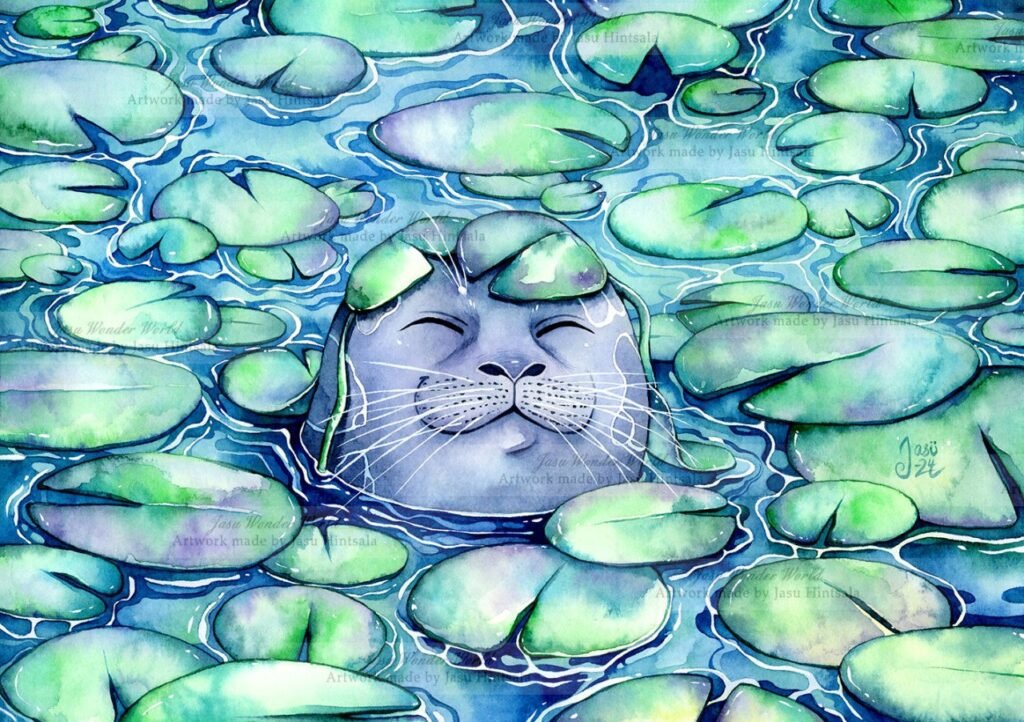 All the Seals! - 2025 Calendar illustrations