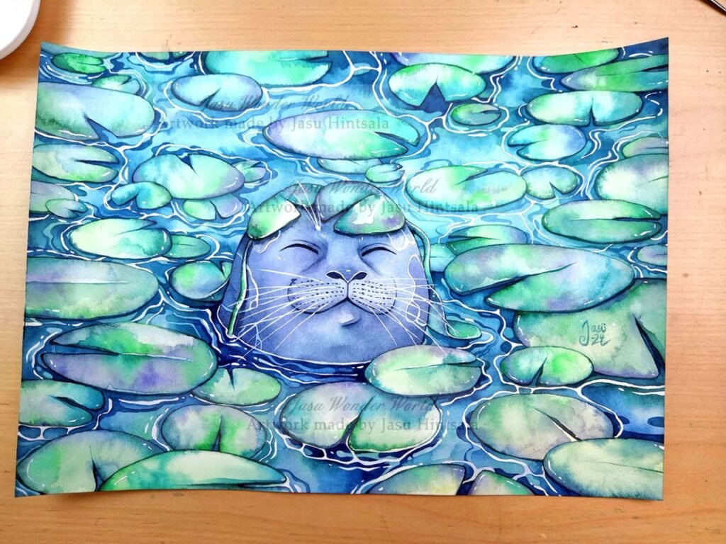 All the Seals! - 2025 Calendar illustrations