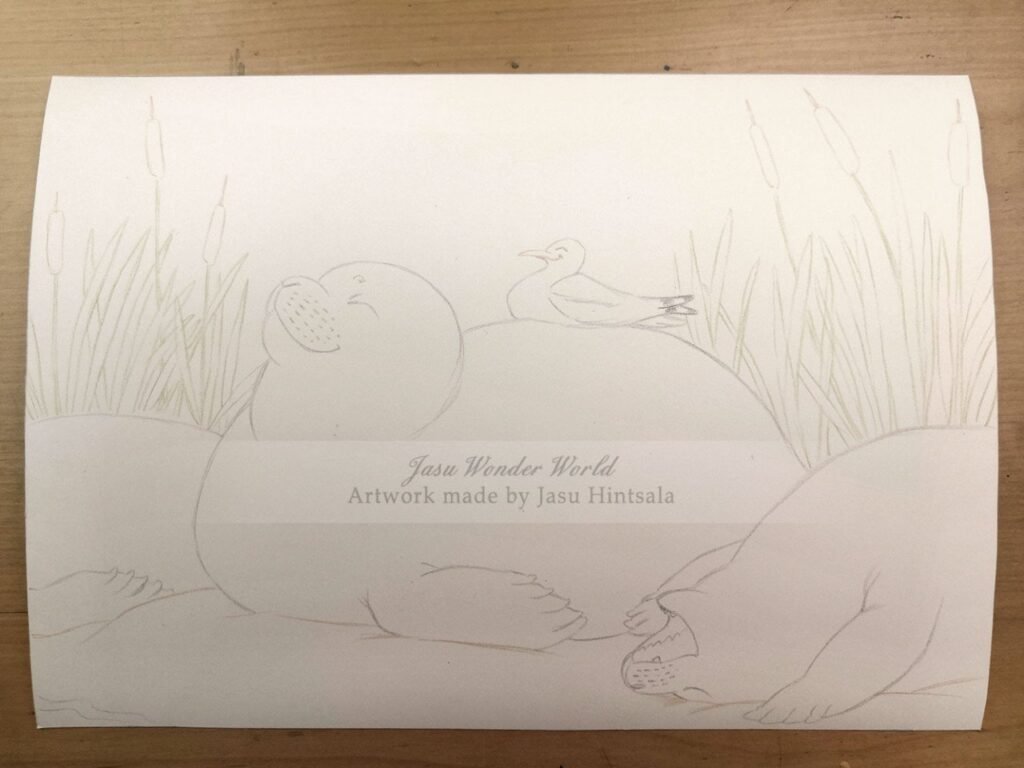 All the Seals! - 2025 Calendar illustrations