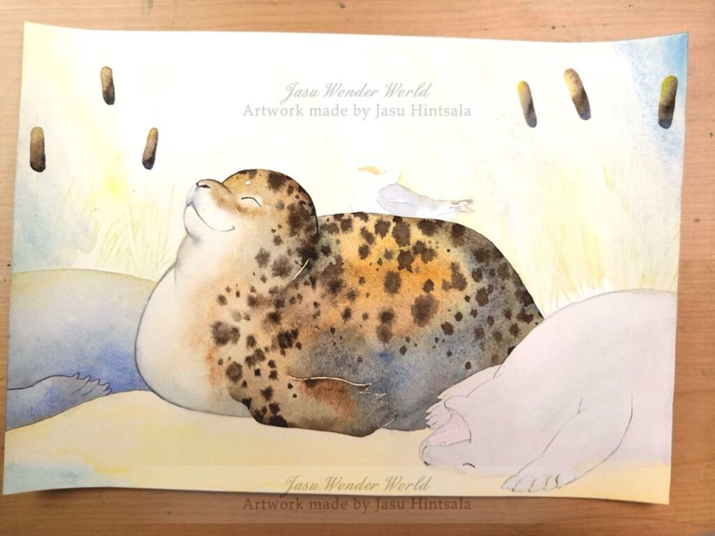 All the Seals! - 2025 Calendar illustrations