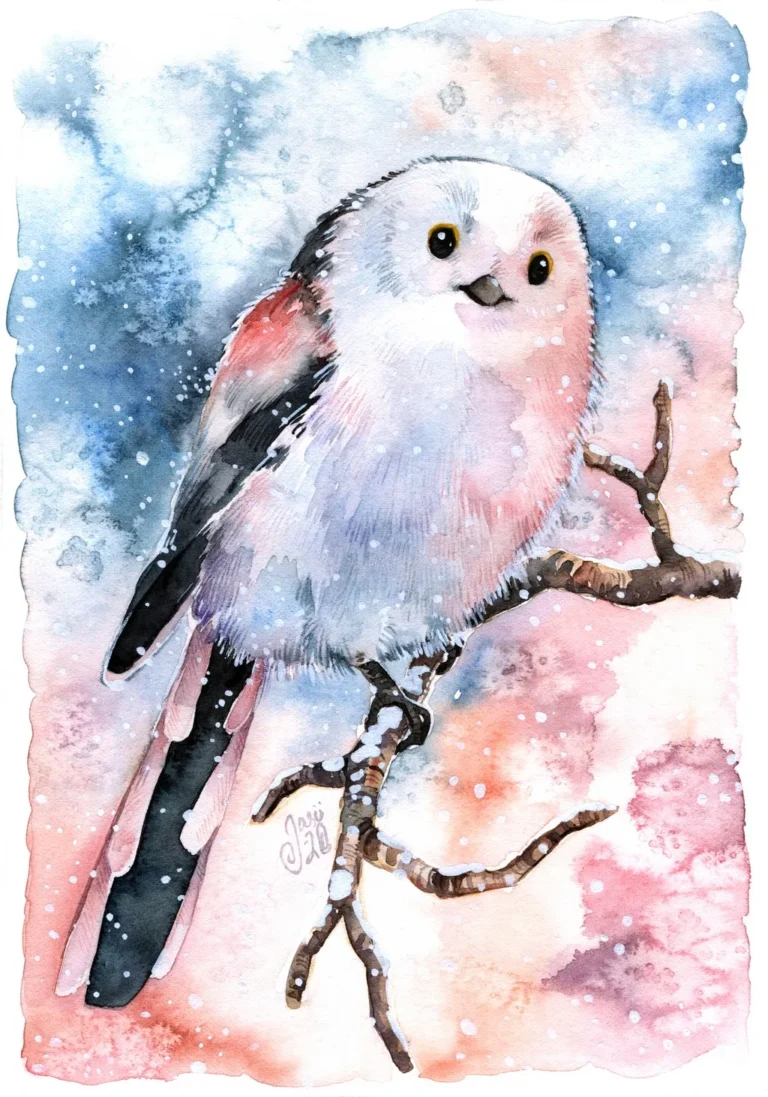 Long Tailed Tit - Original Artworks