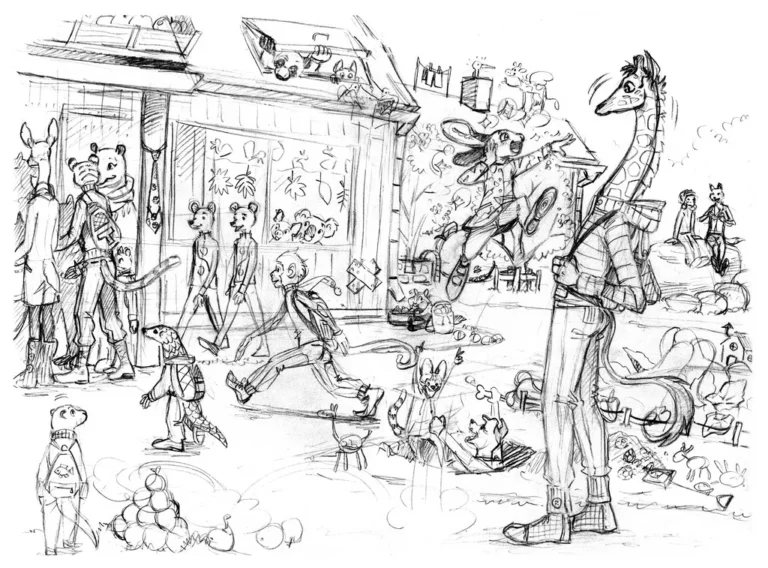 Sketch 36 - Book Illustrations