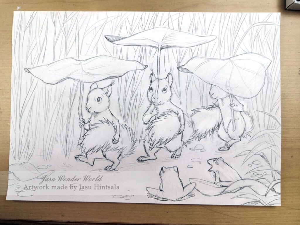 JWW 2024 Calendar - All the Squirrels