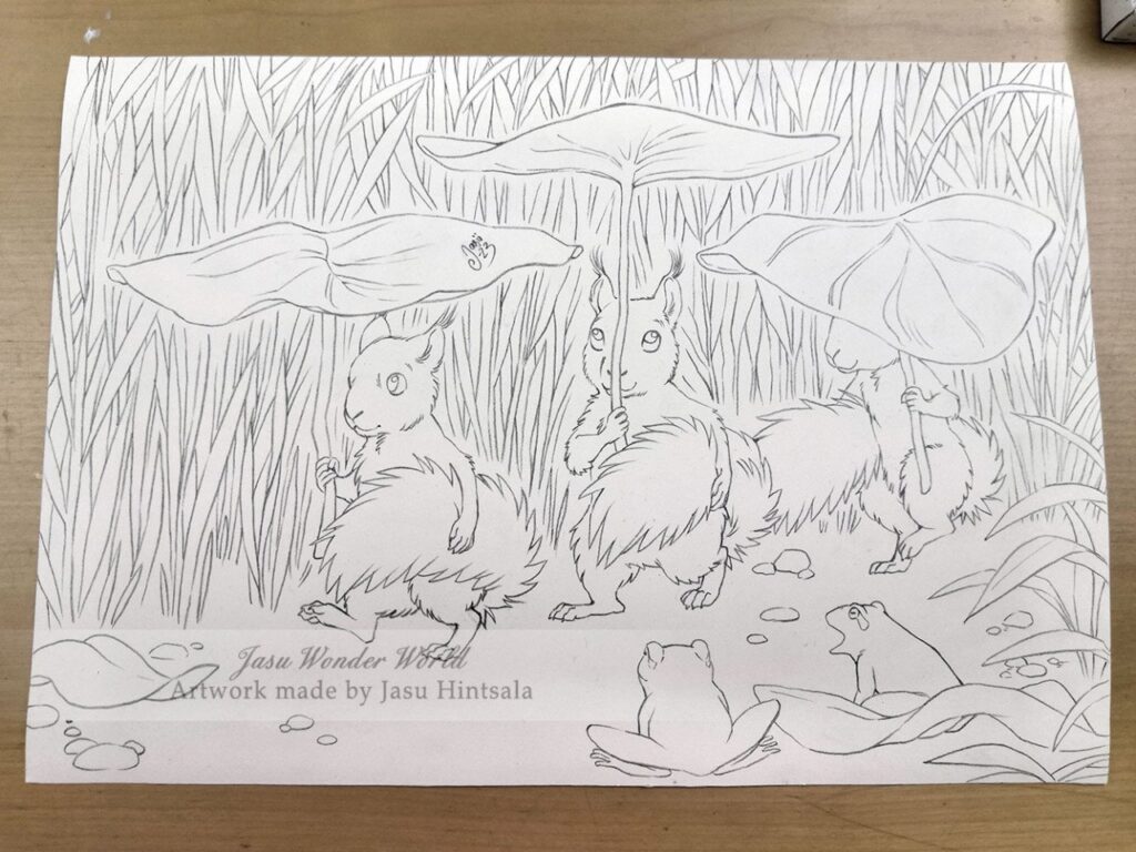 JWW 2024 Calendar - All the Squirrels