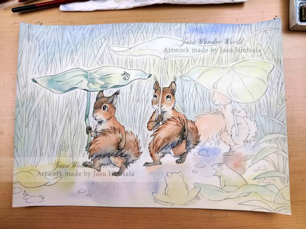 JWW 2024 Calendar - All the Squirrels