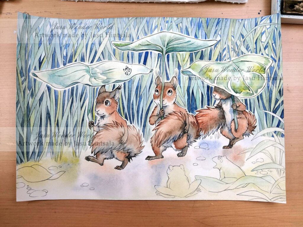 JWW 2024 Calendar - All the Squirrels