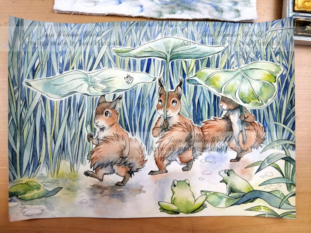 JWW 2024 Calendar - All the Squirrels