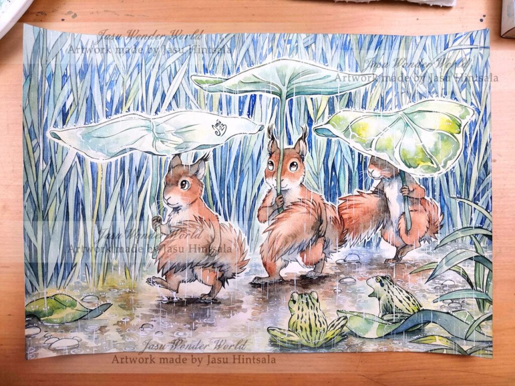 JWW 2024 Calendar - All the Squirrels
