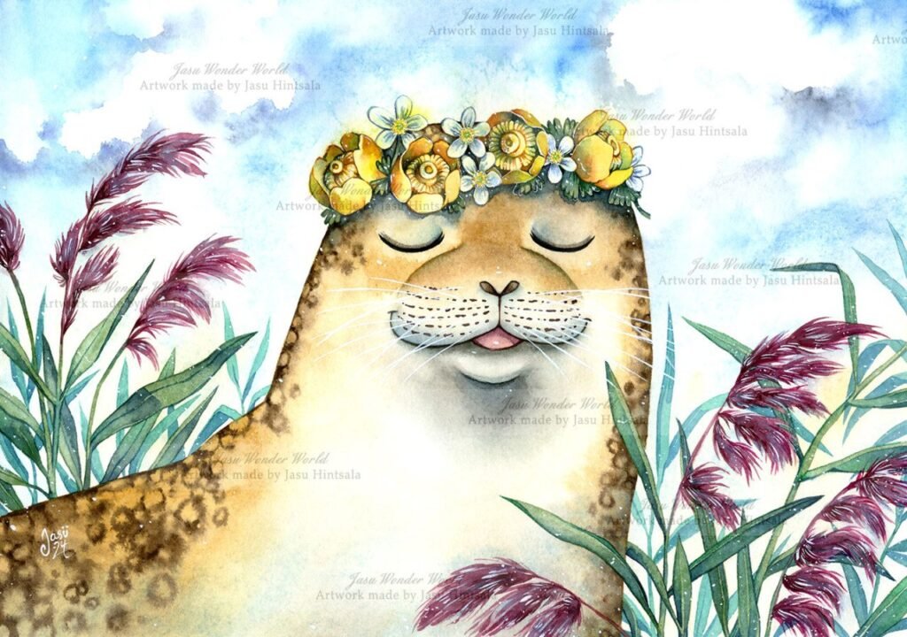 All the Seals! - 2025 Calendar illustrations