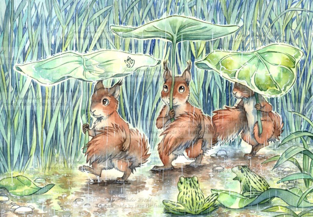JWW 2024 Calendar - All the Squirrels