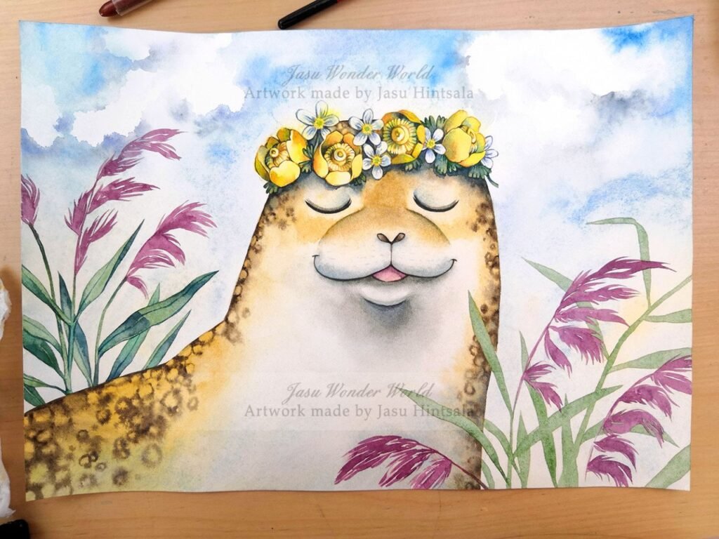 All the Seals! - 2025 Calendar illustrations