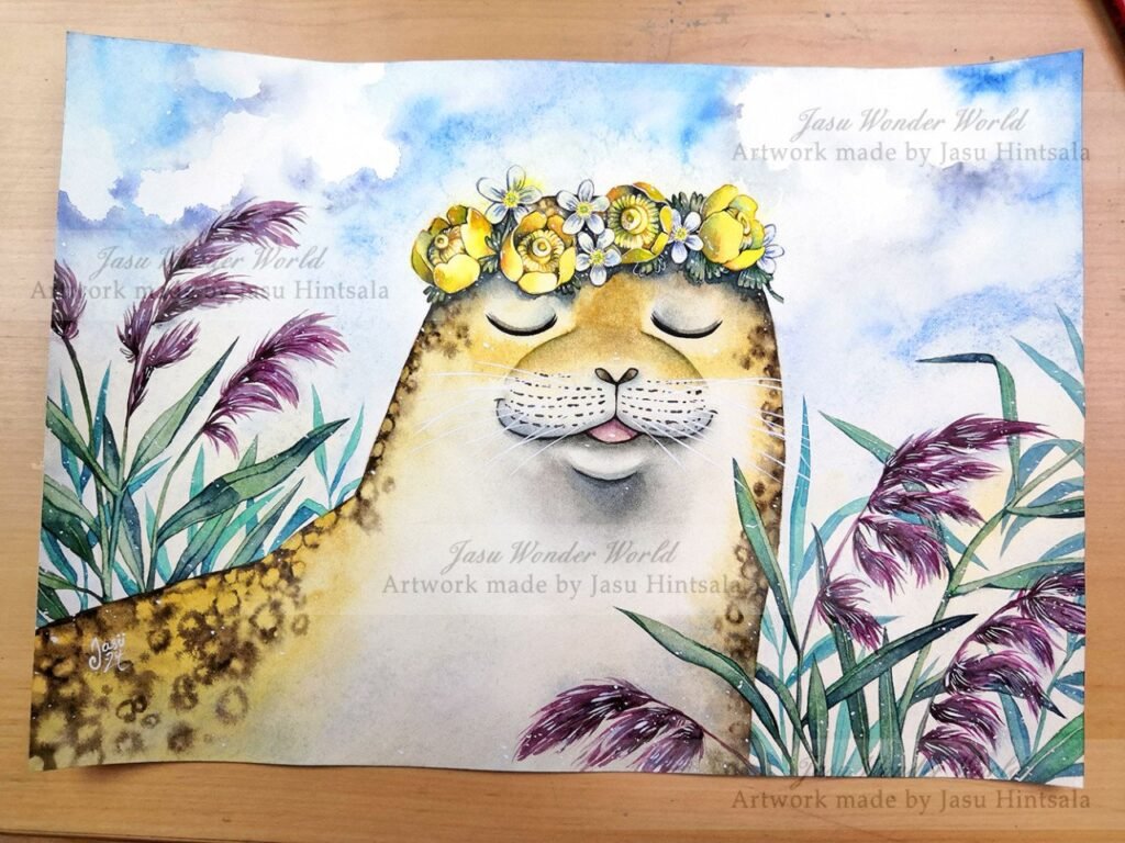 All the Seals! - 2025 Calendar illustrations