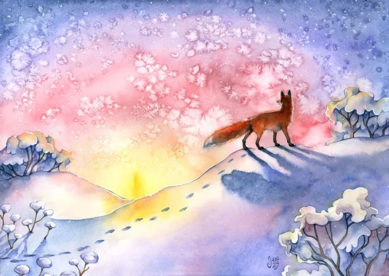 1 January - Calendar Illustrations