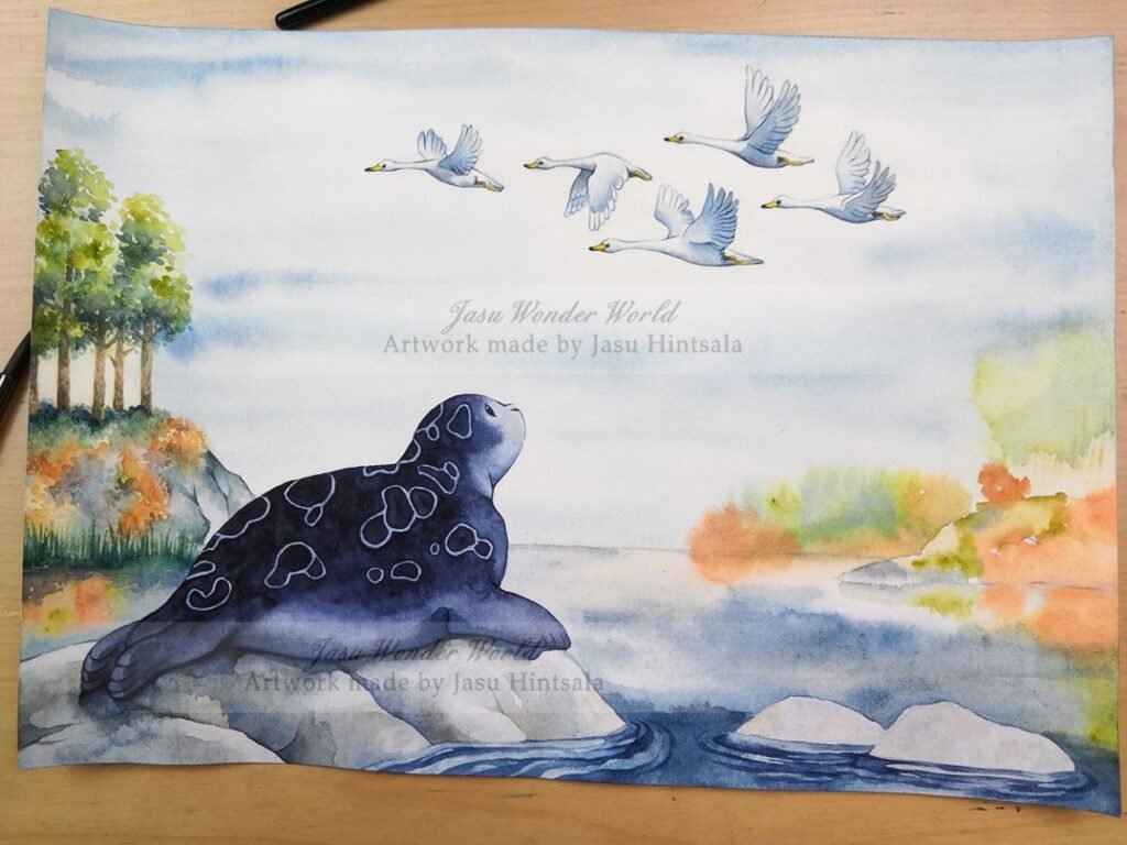 All the Seals! - 2025 Calendar illustrations