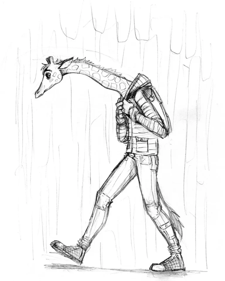 Sketch 12 - Book Illustrations
