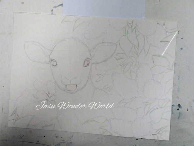 Jasu Wonder World Calendar 2019 - April (wip)