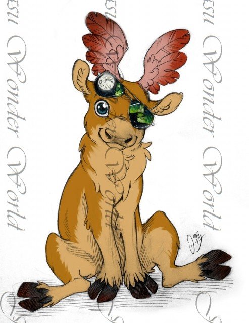 CHARACTER DESIGN - COMMISSION PROGRESS