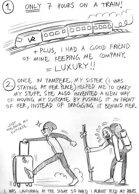 MY WONDERFUL ARTIST LIFE - COMIC DIARY - PART 1
