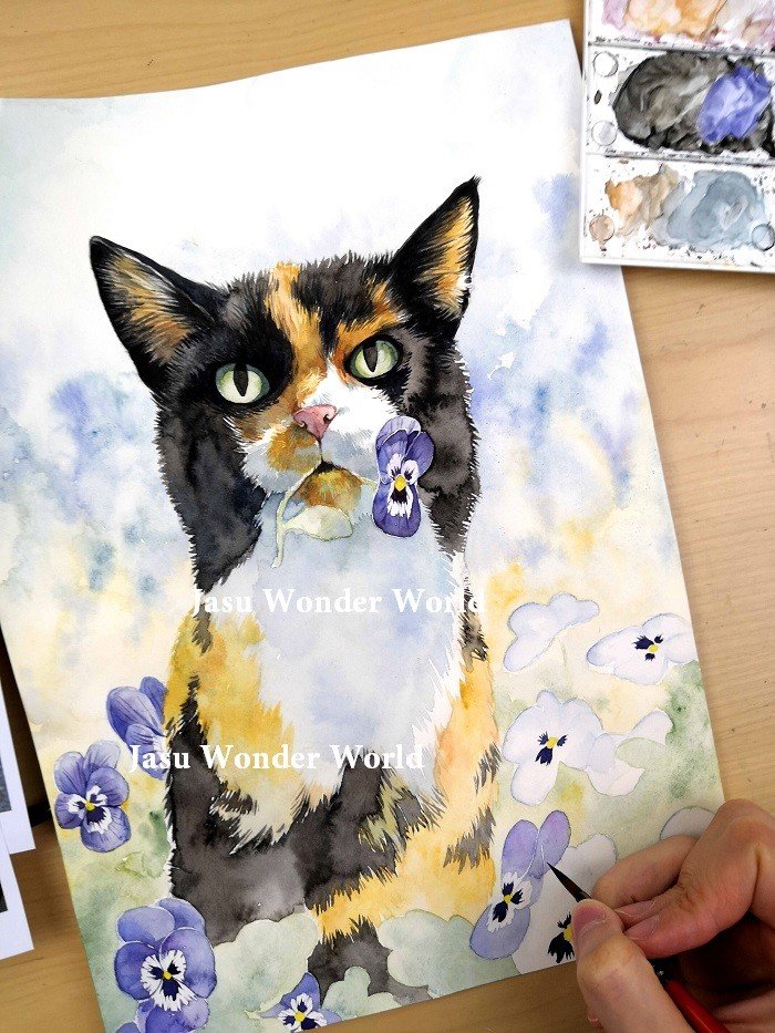 Cat Portrait - Commission
