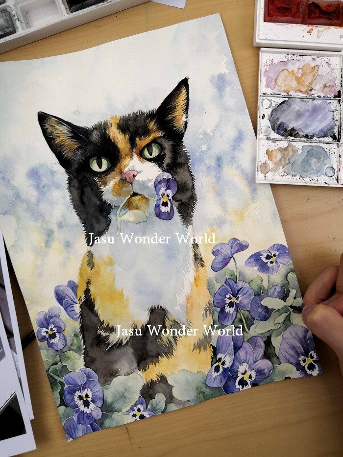 Cat Portrait - Commission