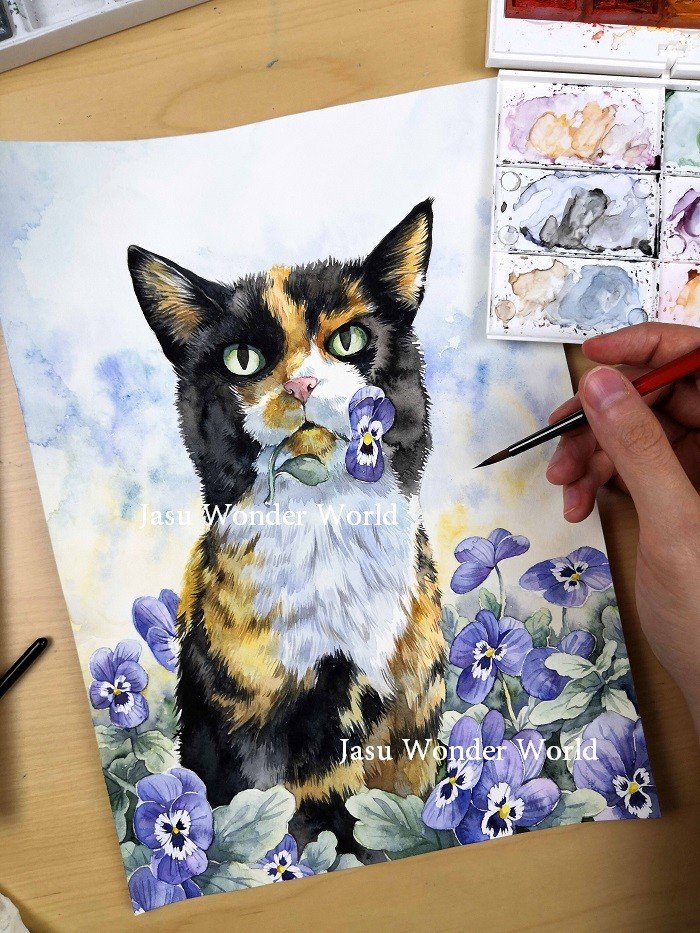 Cat Portrait - Commission
