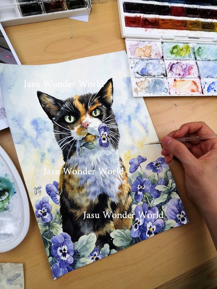 Cat Portrait - Commission