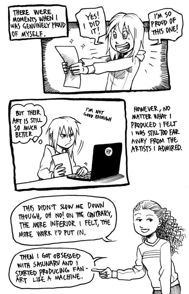 My Wonderful Artist Life Comic Diary - Part 13